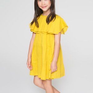 Yellow Ruffle Dress